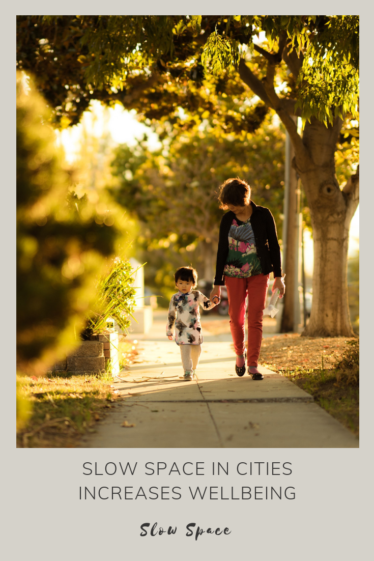 Aamodt/Plumb Slow Space in Cities Increases Wellbeing Image